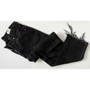 Levi’s • Black 501 Straight Fit Jeans Button Fly